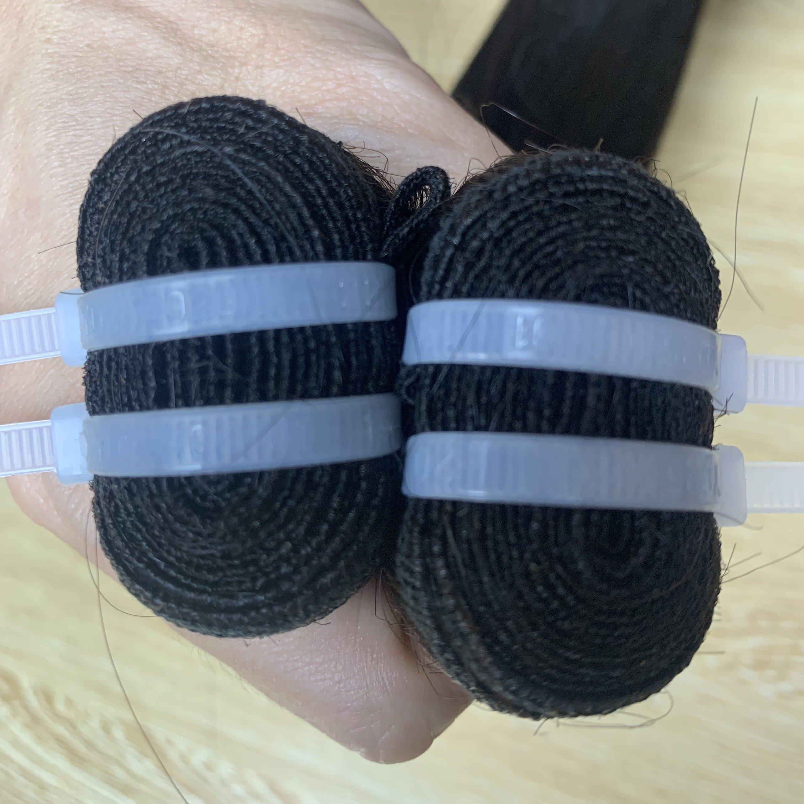 Human hair extension vendors bone straight double drawn natural color hair made in Vietnam raw hair cheap price