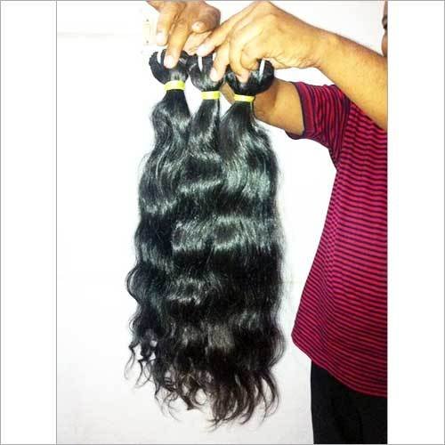 South Indian temple's raw unprocessed best quality natural color human hair extensions