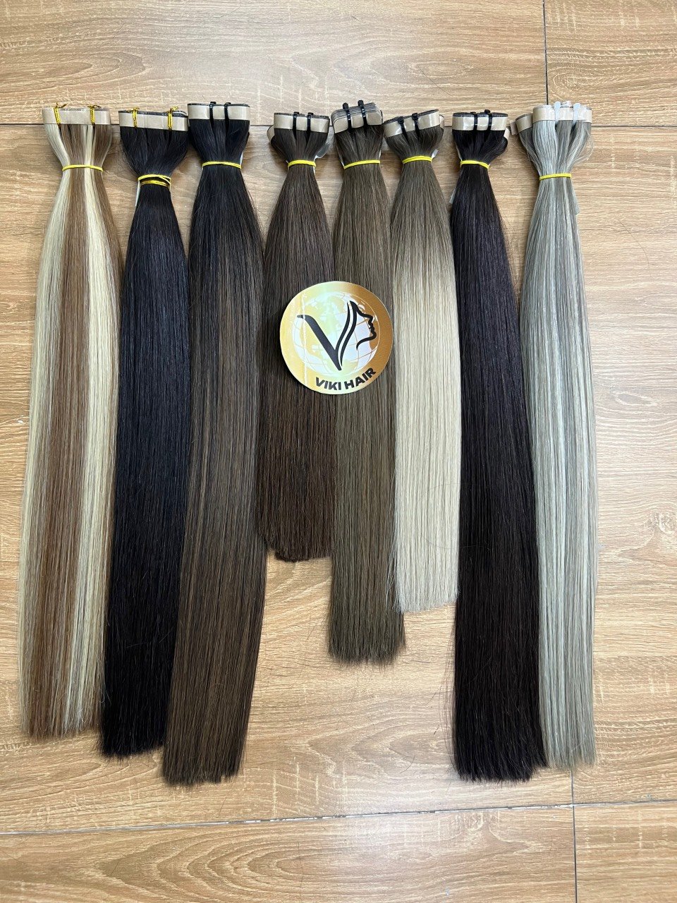 Wholesale Human Hair Extension Double Drawn 100% Remy Human Natural Hair Color Tape Hair Extension