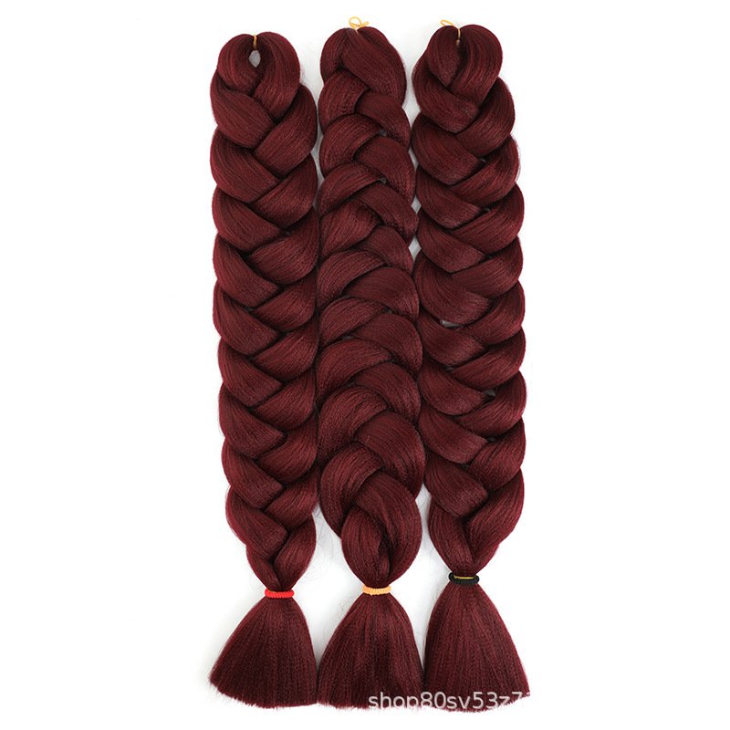 82 in 165 g hot water setting thicker Texture tangle free brushable premium ultra YAKI braid outr braiding hair