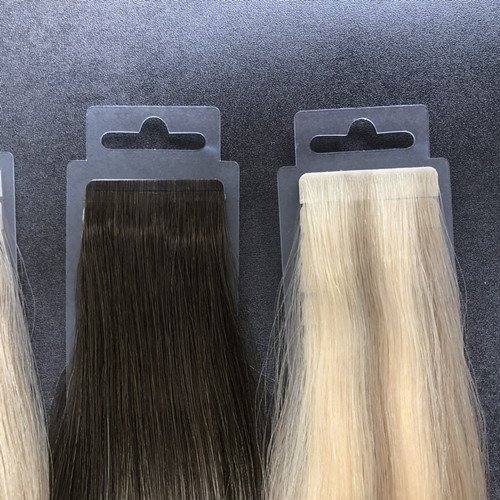 Hot selling No shedding Skin Weft Seamless double drawn virgin remy cuticle aligned russian genius weft hair extensions