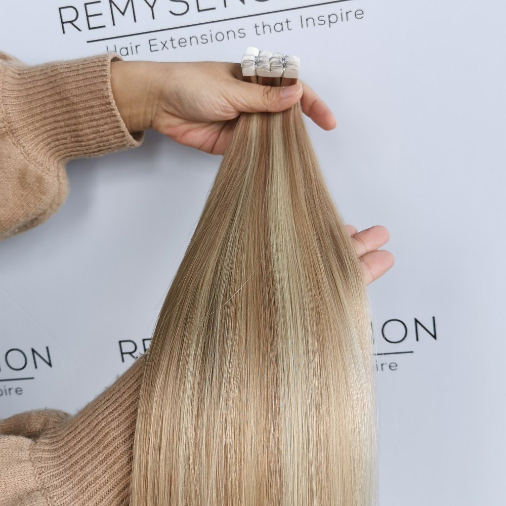 One Stop OEM packaging Salon Supply Remy Braid Hair Extension, PU Tape In Hair