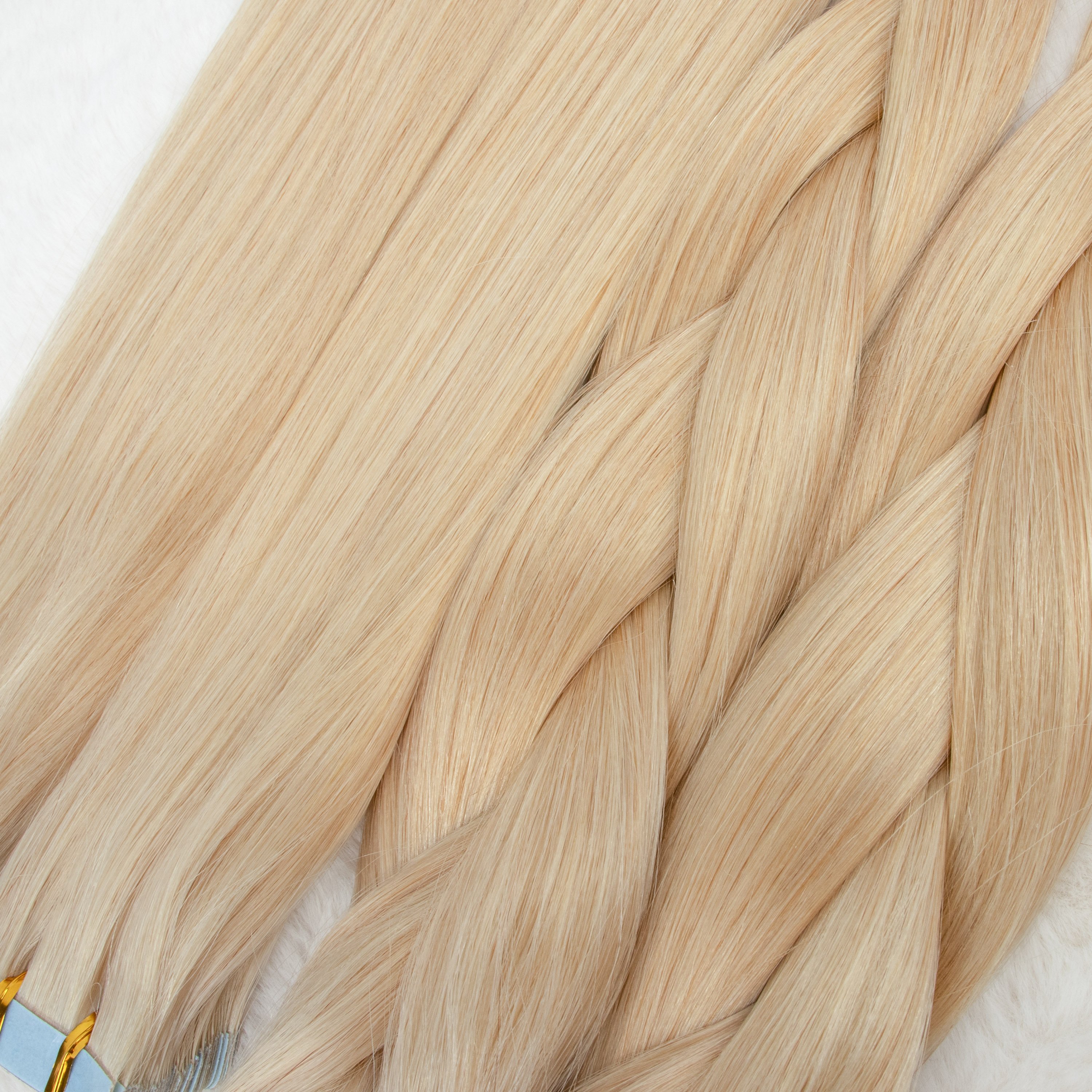 Raw hair tape ins factory price unprocessed virgin cuticle aligned Russian light blonde tape in extensions human hair
