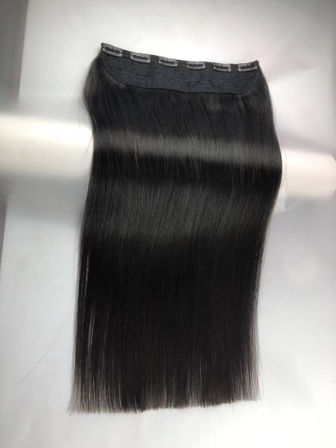 Amara extension clip clip-in human hair wholesale seamless clip-in 12A clip-in human hair extensions in stock can shipping now