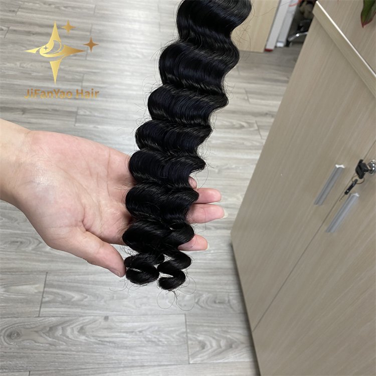 Loose Deep Wave Braiding Hair Full Bulk Human Hair For Braiding No Weft Human Hair Extensions