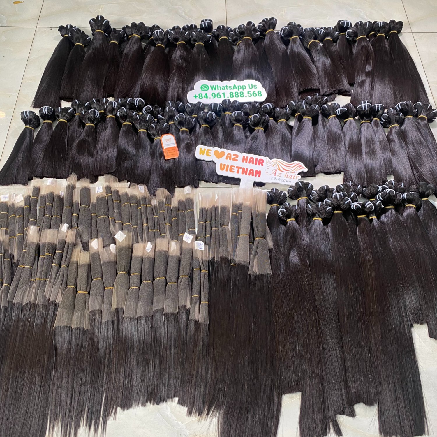 Super Double Drawn Silky Smooth Shiny Vietnamese Human Hair Natural Black Color Bone Straight Machine Weft