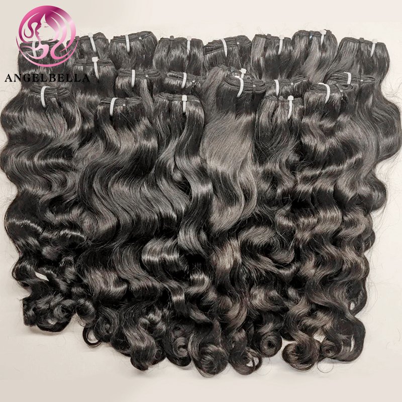 Angelbella Human Hair Extensions Raw Virgin Cuticle Aligned Hair Vendor Raw Cambodian Hair Bundles