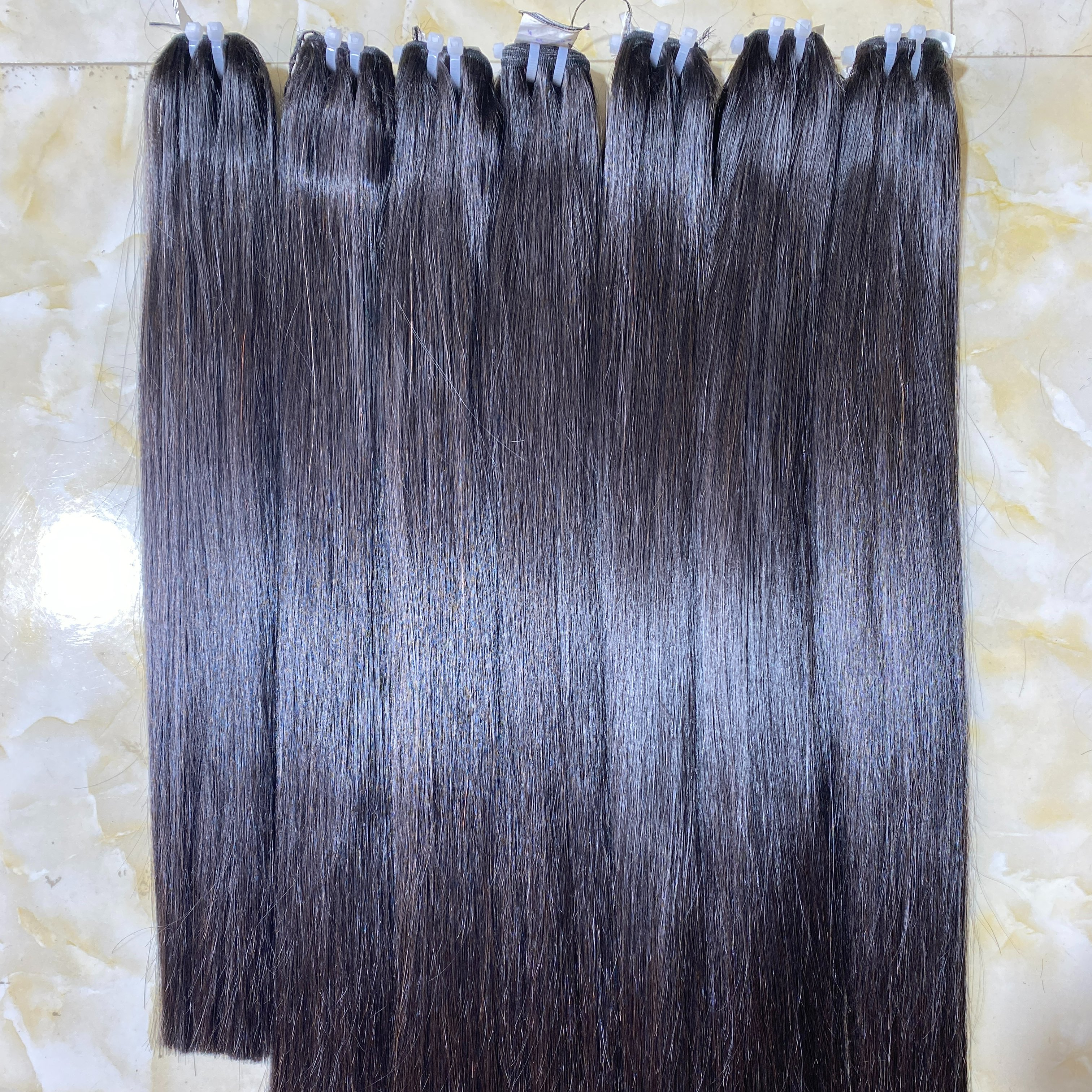 Cheap Virgin Vietnamese Hair, bone straight Bundles 100% Unprocessed human Hair Bundles hair extensions