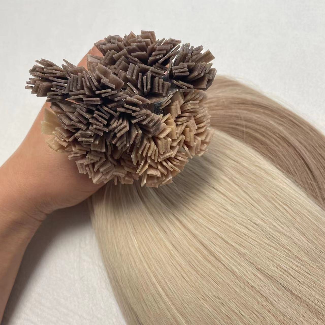 Braiding hair pre stretch double drawn straight virgin hair bundles Cambodian raw hair extension