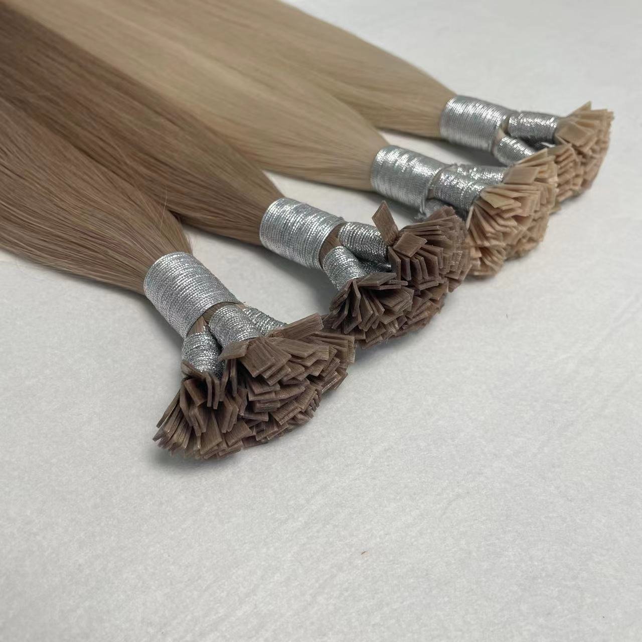 Braiding hair pre stretch double drawn straight virgin hair bundles Cambodian raw hair extension