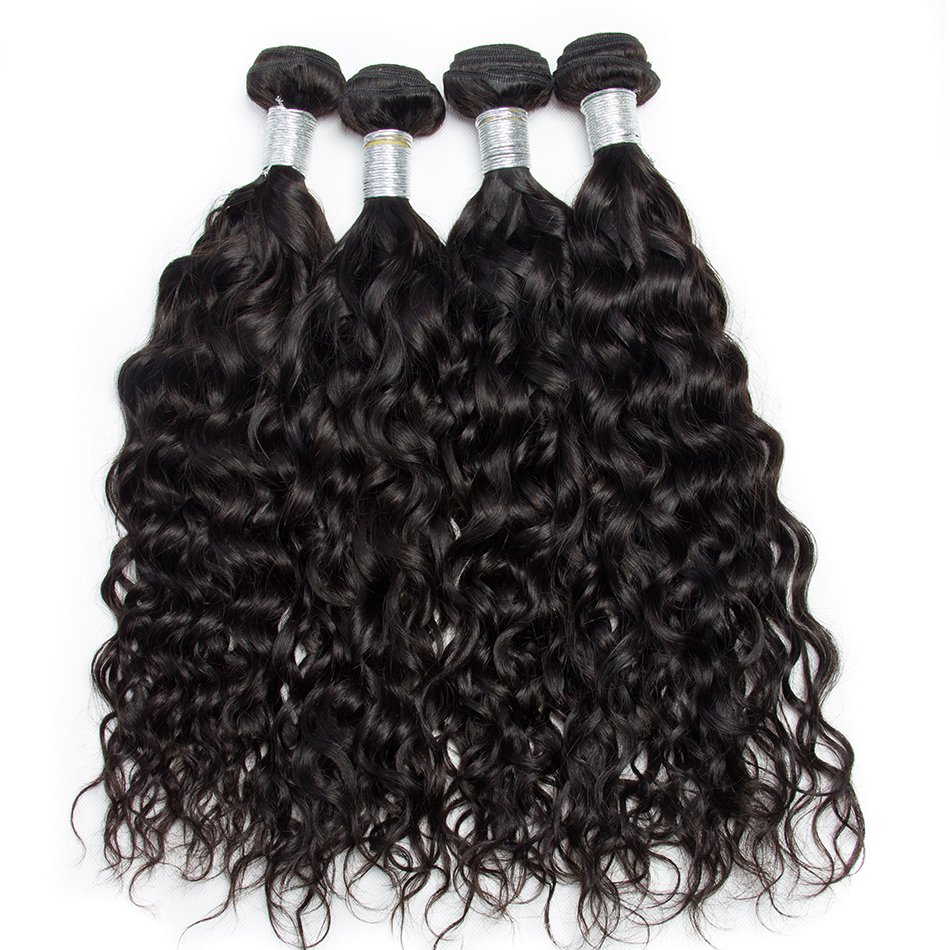 Wholesale Raw Cambodian Water Wave Hair Bundles Mink Virgin Hair Bundles Vendor Cuticle Aligned Virgin Human Hair Extensions