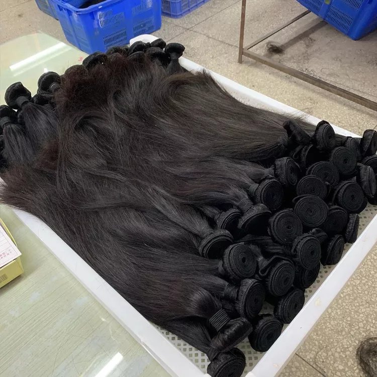 Free Sample 10A 40 Inch Vietnamese Raw Hair,Peruvian Human Hair Bundle,Double Drawn Human Hair