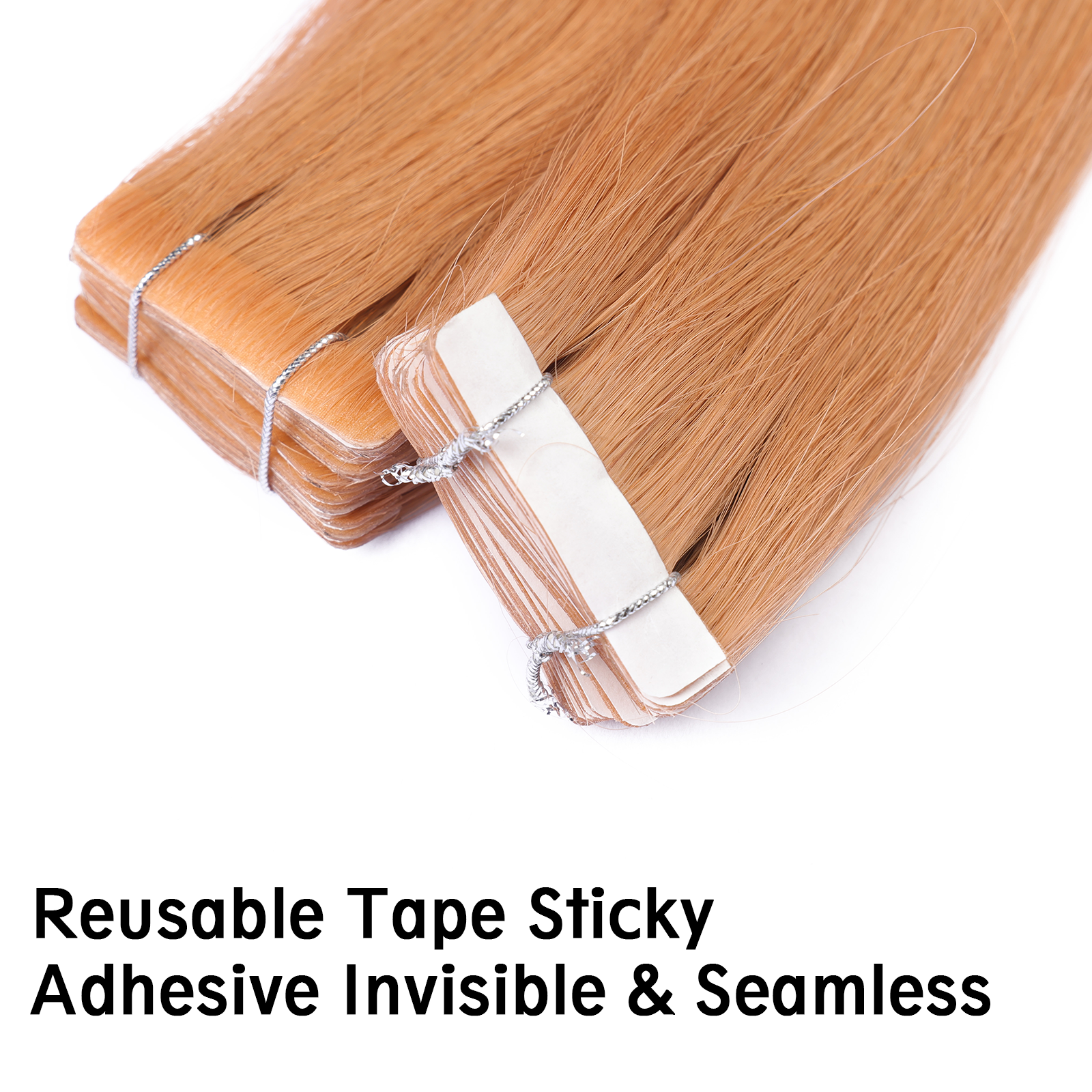 Invisible Tape In Human Hair Extension Injected Virgin Human Hair Tape Extensions Hair