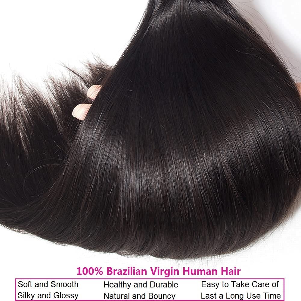 100% Natural human hair extensions No Chemical Processed Machine Double Weft Raw Virgin Brazilian Bundles Human Hair bundles