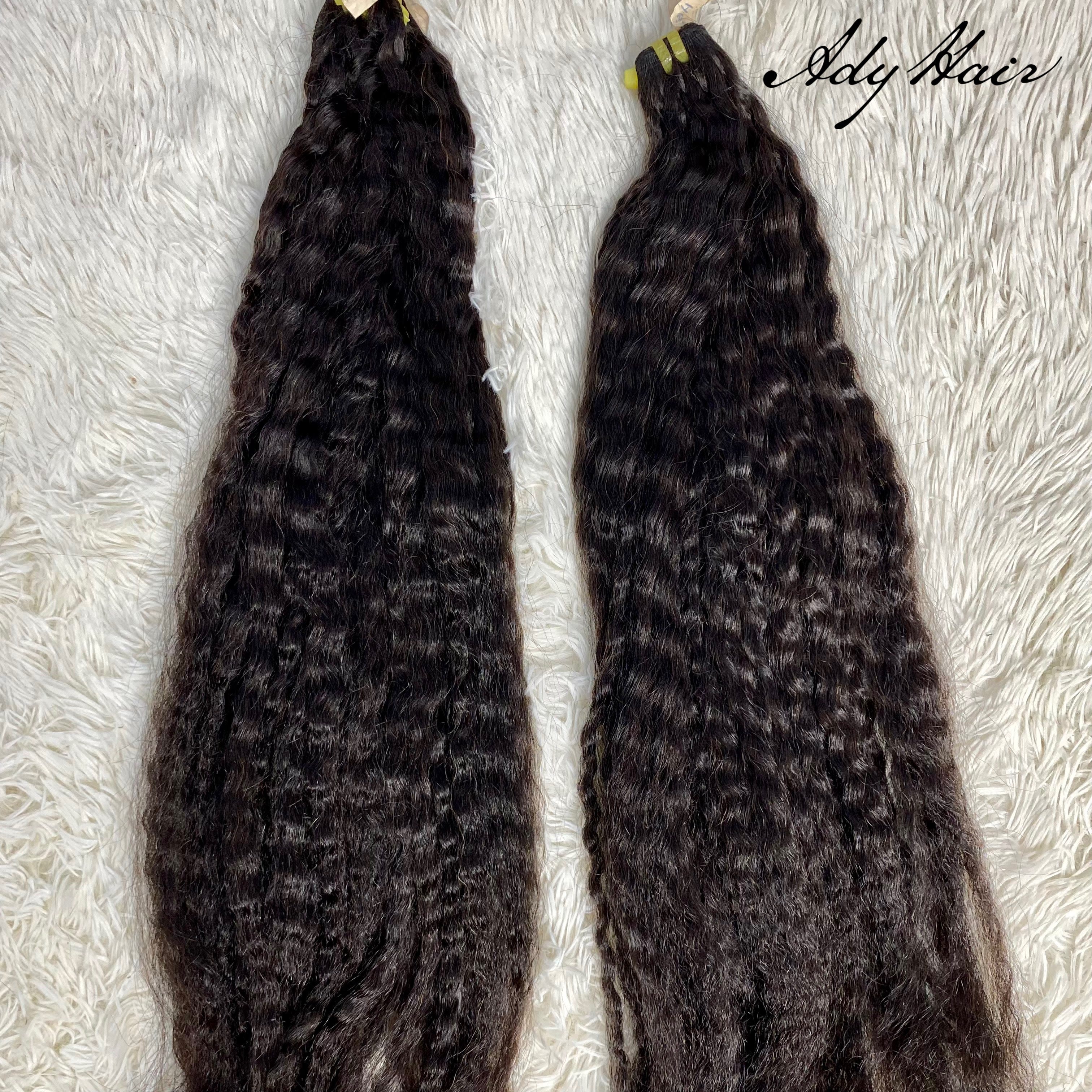 Wholesale Best Quality Product Vietnamese Virgin Human Hair Curly Burmese Kinky Wavy Hair 100% Human Hair Extensions