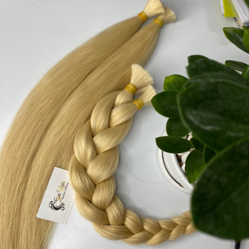 Virgin 100% Russian Human Hair Extensions Luxury No Tangle, Silk Hair The Best Supplier Ash Colored of Human Hair Vietnam