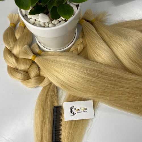 Virgin 100% Russian Human Hair Extensions Luxury No Tangle, Silk Hair The Best Supplier Ash Colored of Human Hair Vietnam