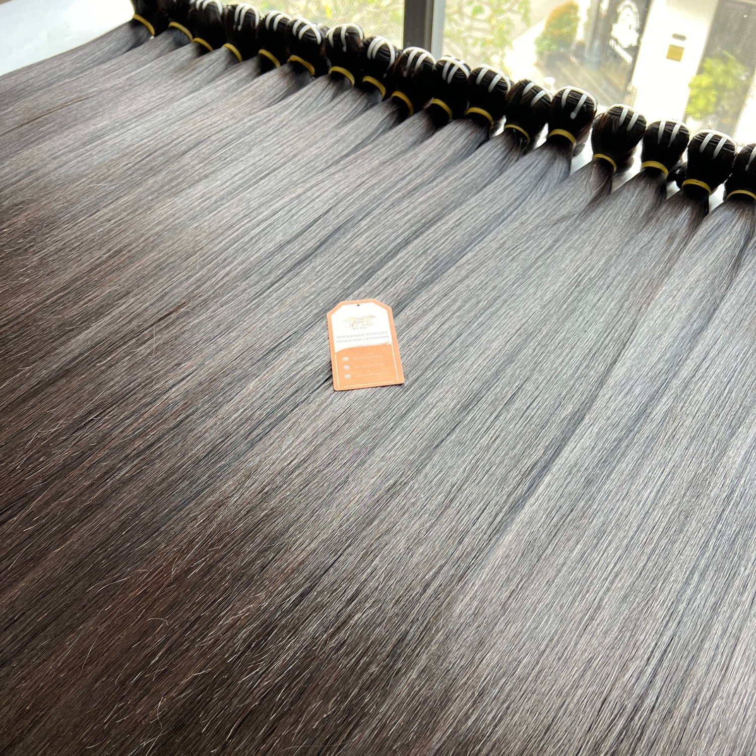 Natural Wigs Bone Straight Cheap 100% Human Hair Extensions Raw Unprocessed Virgin Raw Human Hair Vietnamese