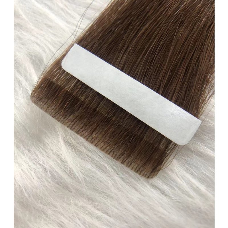 Wholesale Handtied Invisible Seamless Cuticle Aligned Injected Tape In Human Hair Extensions Injection Tape Hair Extension