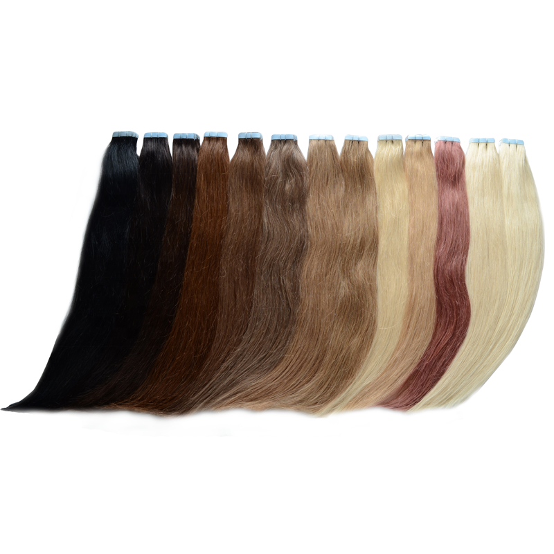 cheap tape in hair extension brazilian human tape-in hair yaki raw virgin cuticle aligned hair afro kinky curly 100 gram