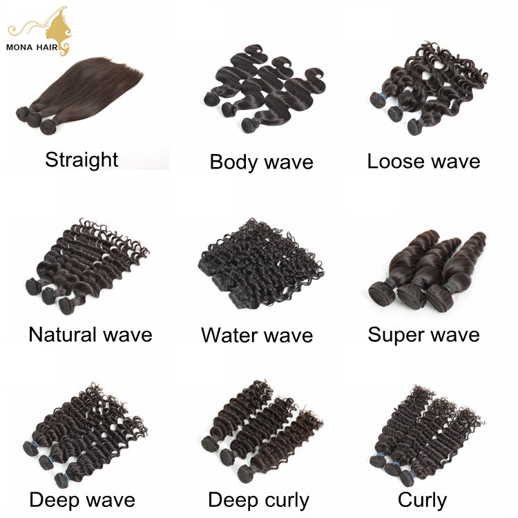 Grade natural virgin brazilian clip in human hair extensions