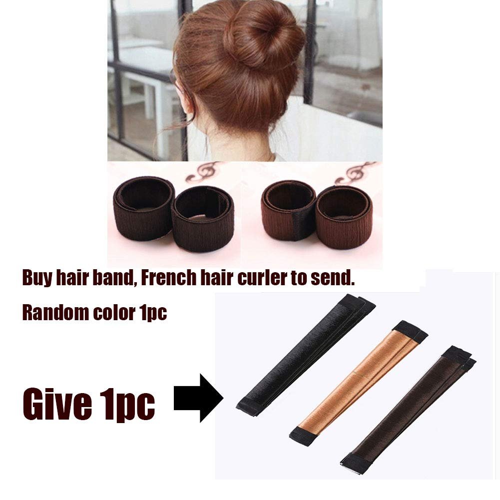 Magic bun maker donut Diy hair curler roller French hair twist braid donut accessories hair spray tool bun