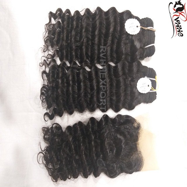 Best Performance 100% Raw Unprocessed Virgin Indian Temple Kinky Curly Remy Human Hair Extensions for Sale