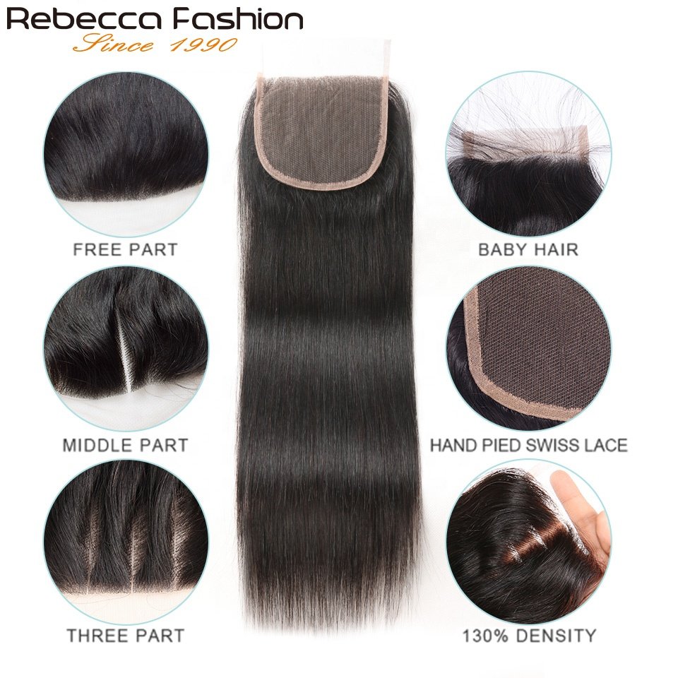 Rebecca basic straight weave 8 to 28inches remy hair bundles raw virgin cuticle aligned 100 human hair human hair extension