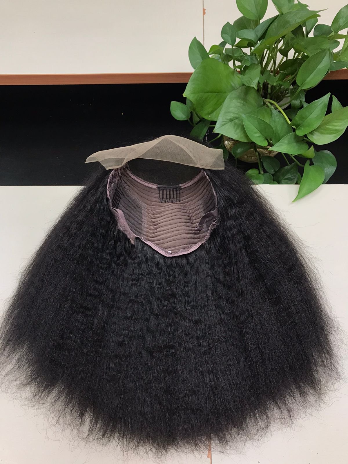 Wig Kinky Straight High Quality Vietnamese VIRGIN Remy Hair HUMAN HAIR EXTENSION at wholesale price