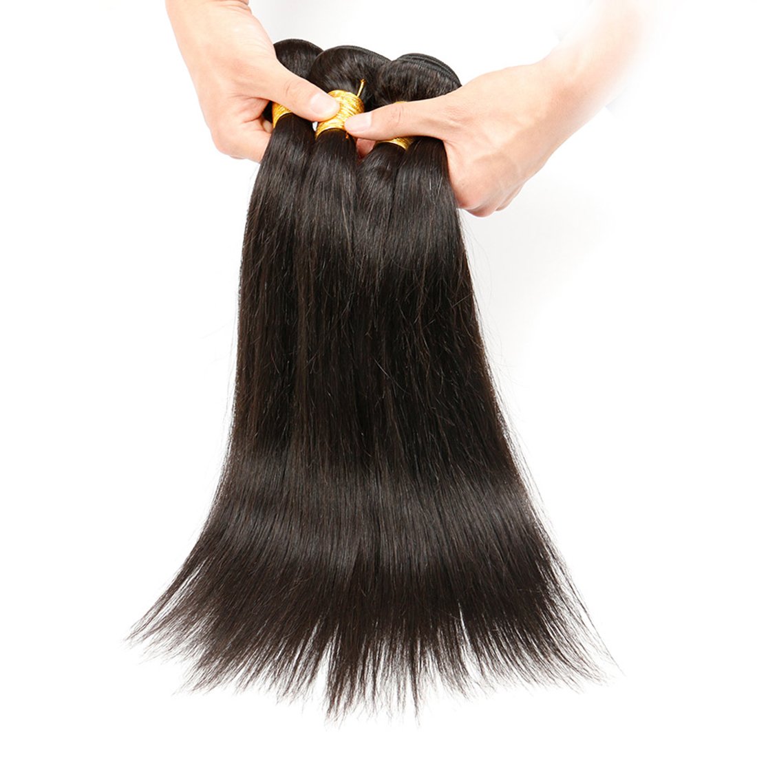 Wholesale virgin Peruvian human hair weave bundles bone straight human hair extension cuticle aligned hair vendor