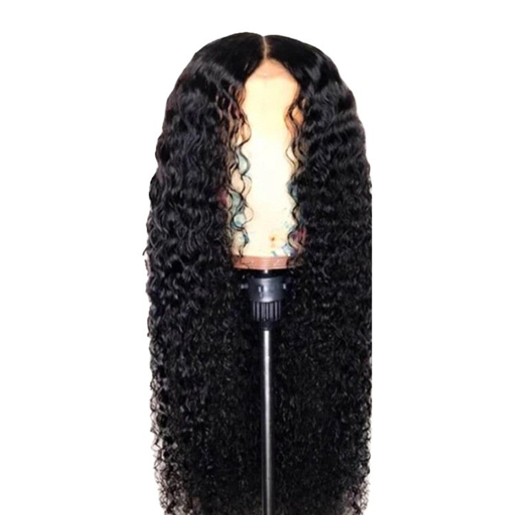 New model wholesale corn perm long curly hair African wig manufacturers spot chemical fiber full head covering