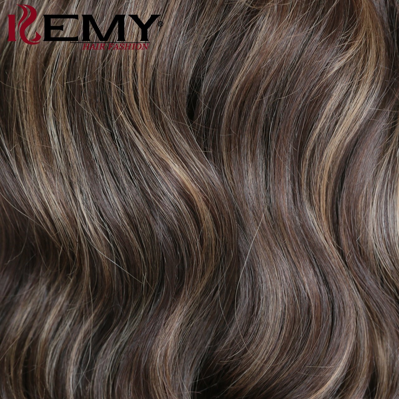 KEMY HAIR Synthetic Lace Front Wig13*6 Hd Heat Resistant Hair Blend Highlight Wig Loose Wave Pre Plucked Wigs for Black Women