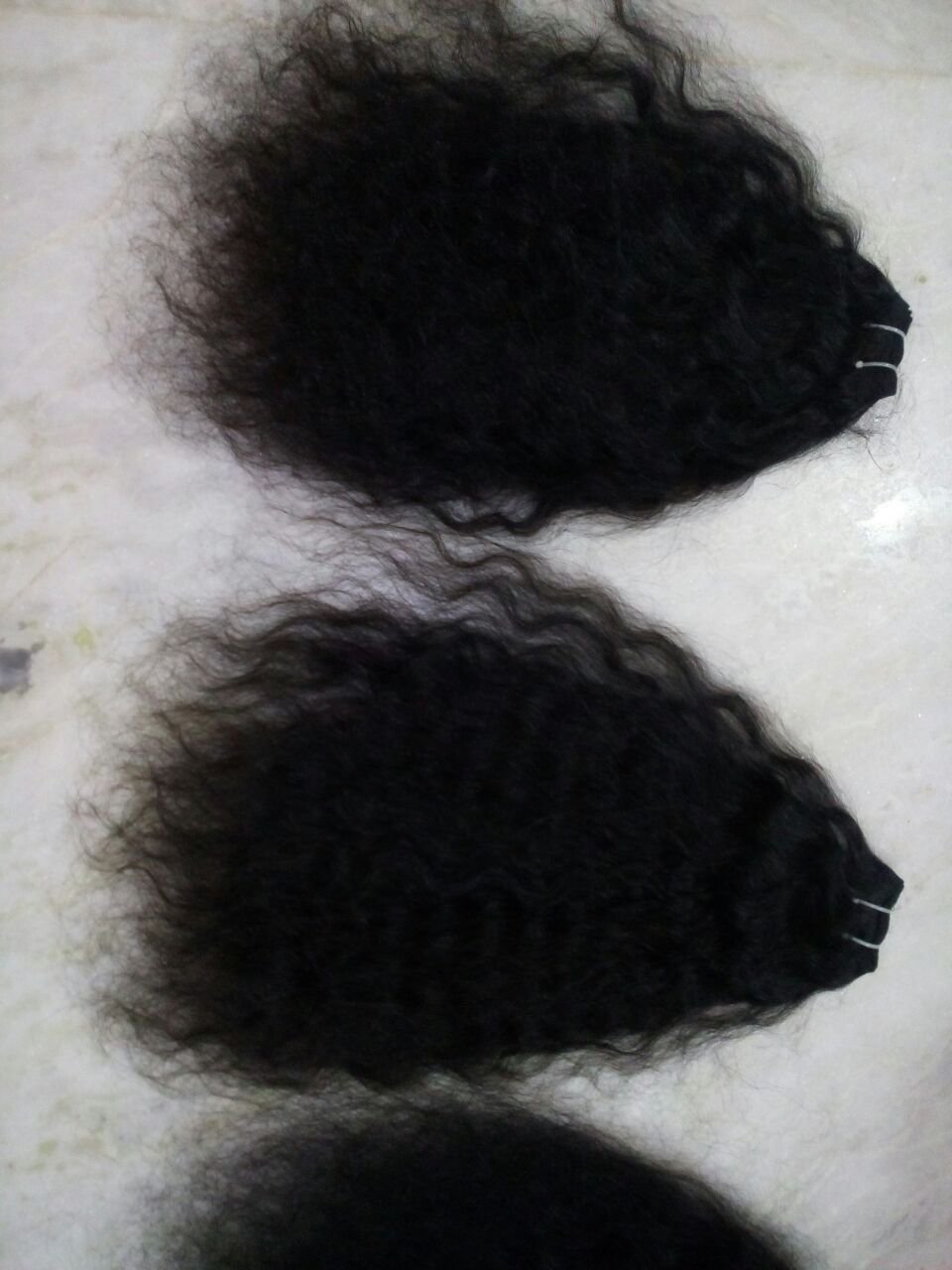 CUTICLE ALIGNED UNPROCESSED DEEP CURLY TEMPLE HUMAN HAIR EXTENSIONS SOUTH INDIA FACTORY PRICES DIRECT FROM INDIA FACTORY