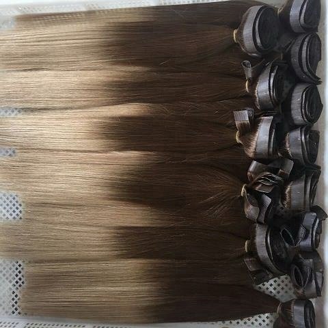 ombre color clip in human hair extensions seamless clip on extensions