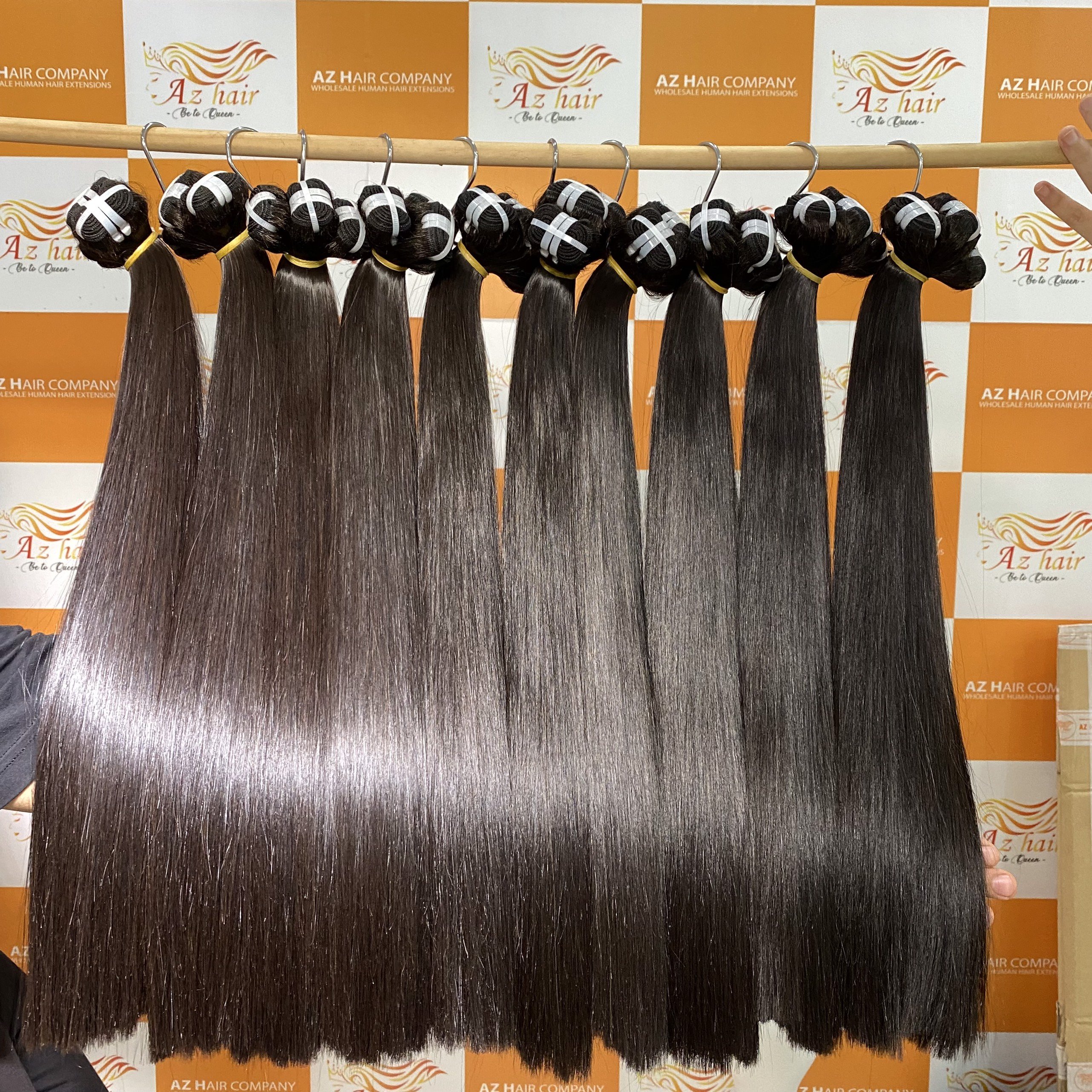 Discount 3% On Total Value Order Black Bone Straight Hair Weft Hair Extensions Super Healthy And Smooth Cuticle Aligned Hair