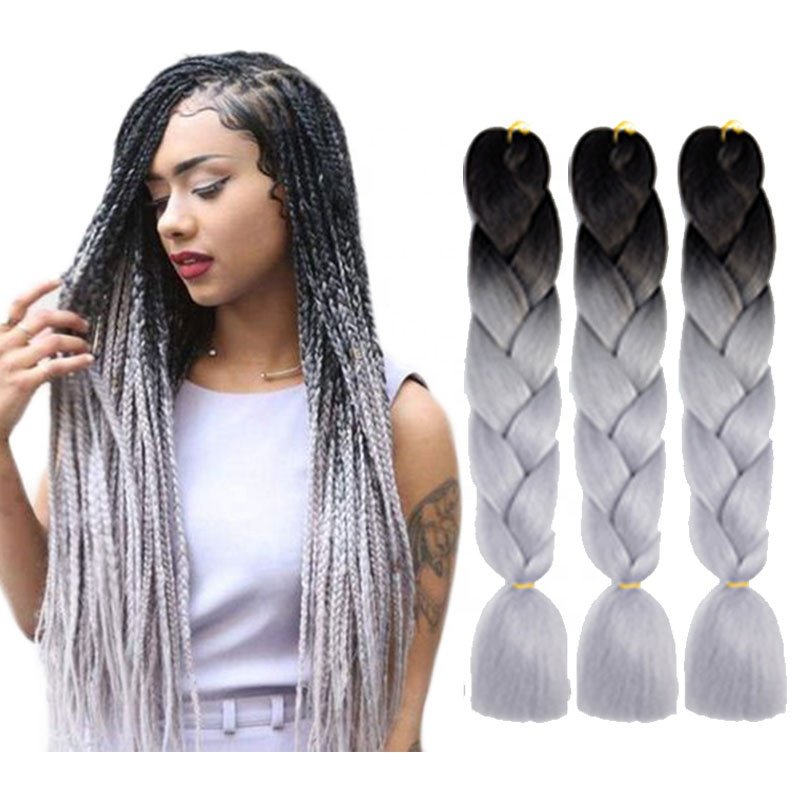 Wholesale Price 24 inch 100g jumbo hair braid,jumbo braid hair,prestretched braiding hair