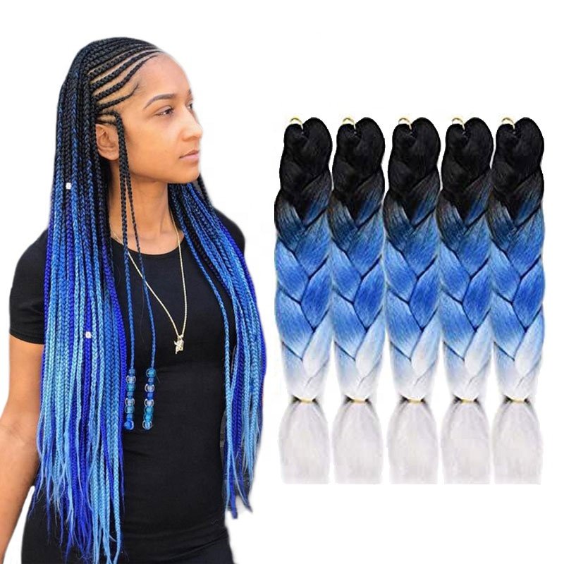 Wholesale Price 24 inch 100g jumbo hair braid,jumbo braid hair,prestretched braiding hair