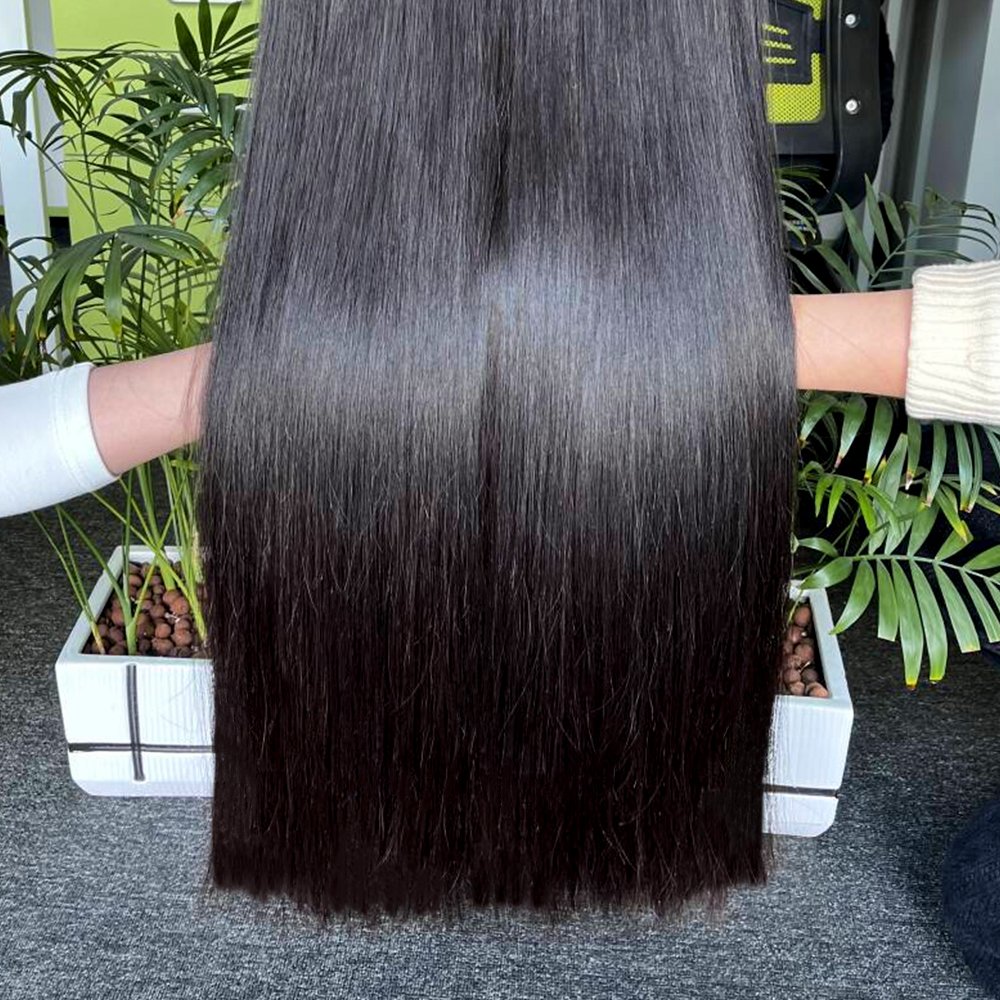 15A Unprocessed Straight Bundles Vietnam Virgin Cuticle Intact Hair Bulk Double Drawn Weft Raw Human Hair Extensions