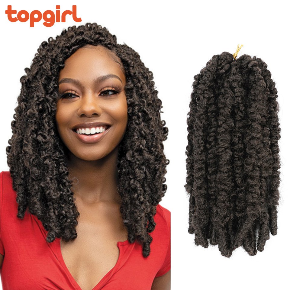 Wholesale 10" Ombre Faux Locs Braid Hair Blonde Butterfly Locs Crochet Hair Braids Crochet Faux Locs Hairstyles For Black Woman
