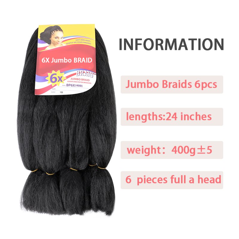 Silver Braiding Hair Pre Stretched 24inch Grey Pre-Stretched Braids Long Straight Braiding Hair Yaki Synthetic Hair for black