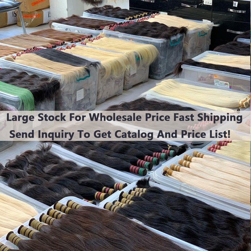Super Double Drawn I Tip Human Hair Extensions Italian Keratin Pre-bonded Flat U Tip Nail Hair Extension Nano Ring Human Hair