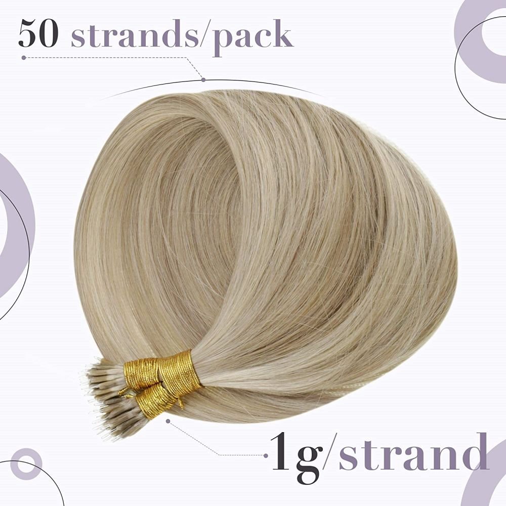 V Light Factory Direct Sales Wholesale 10A Hair Raw Virgin Cuticle Aligned Hair Nano Micro Ring 100% Virgin Human Hair Body Wave
