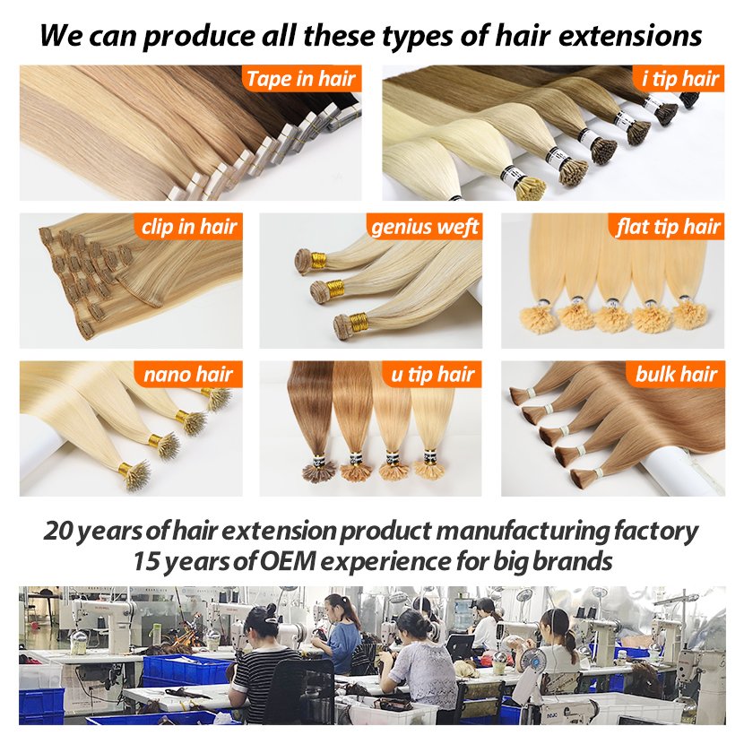 tape in hair extensions 100% human hair remy cuticle aligned virgin double drawn european invisible 1b tape hair extensions tape