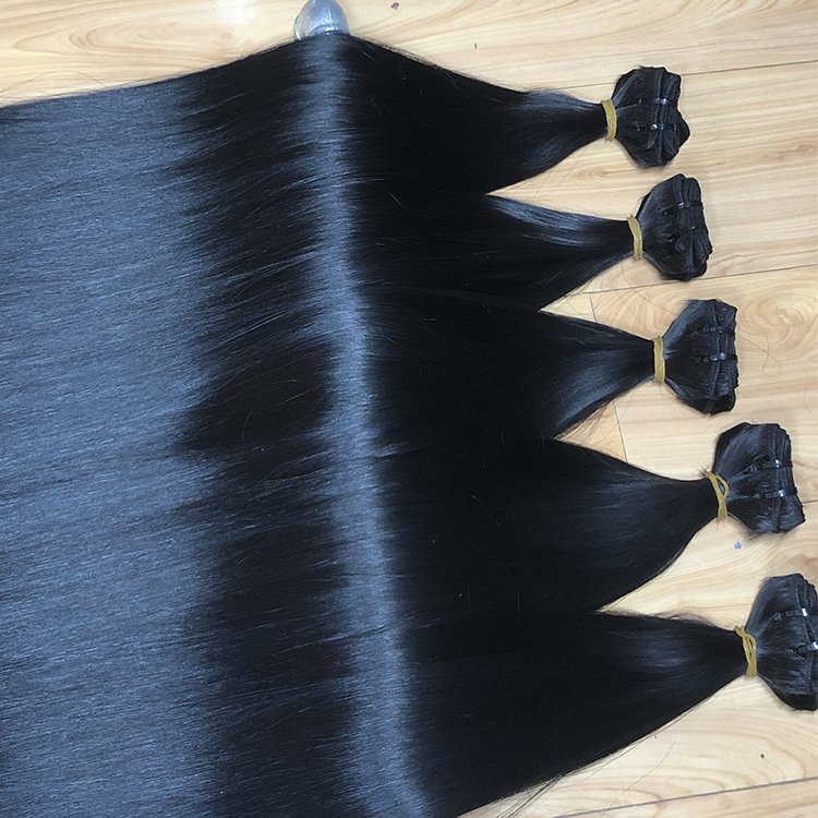 Drop Shipping Raw Vietnamese Virgin raw unprocessed double drawn human virgin hair bundles vendors