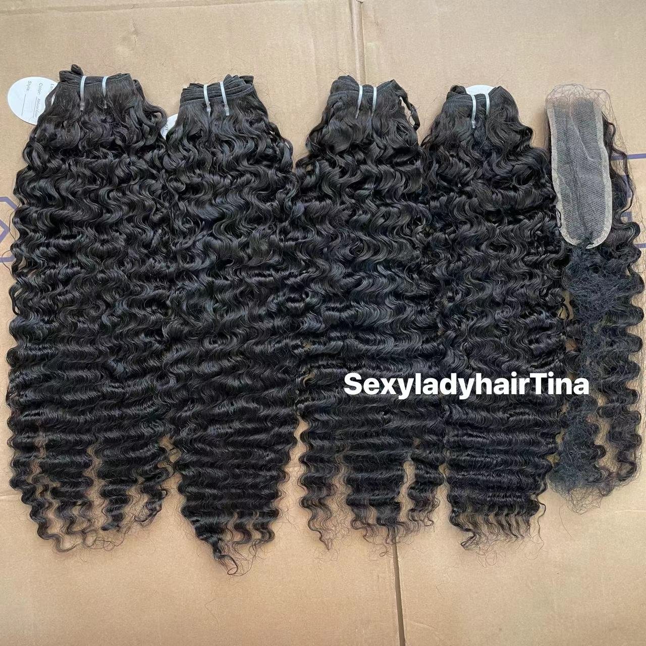 Best hair Vendor Single Donor 100% Raw Human hair extensions raw Vietnamese Burmese curly hair