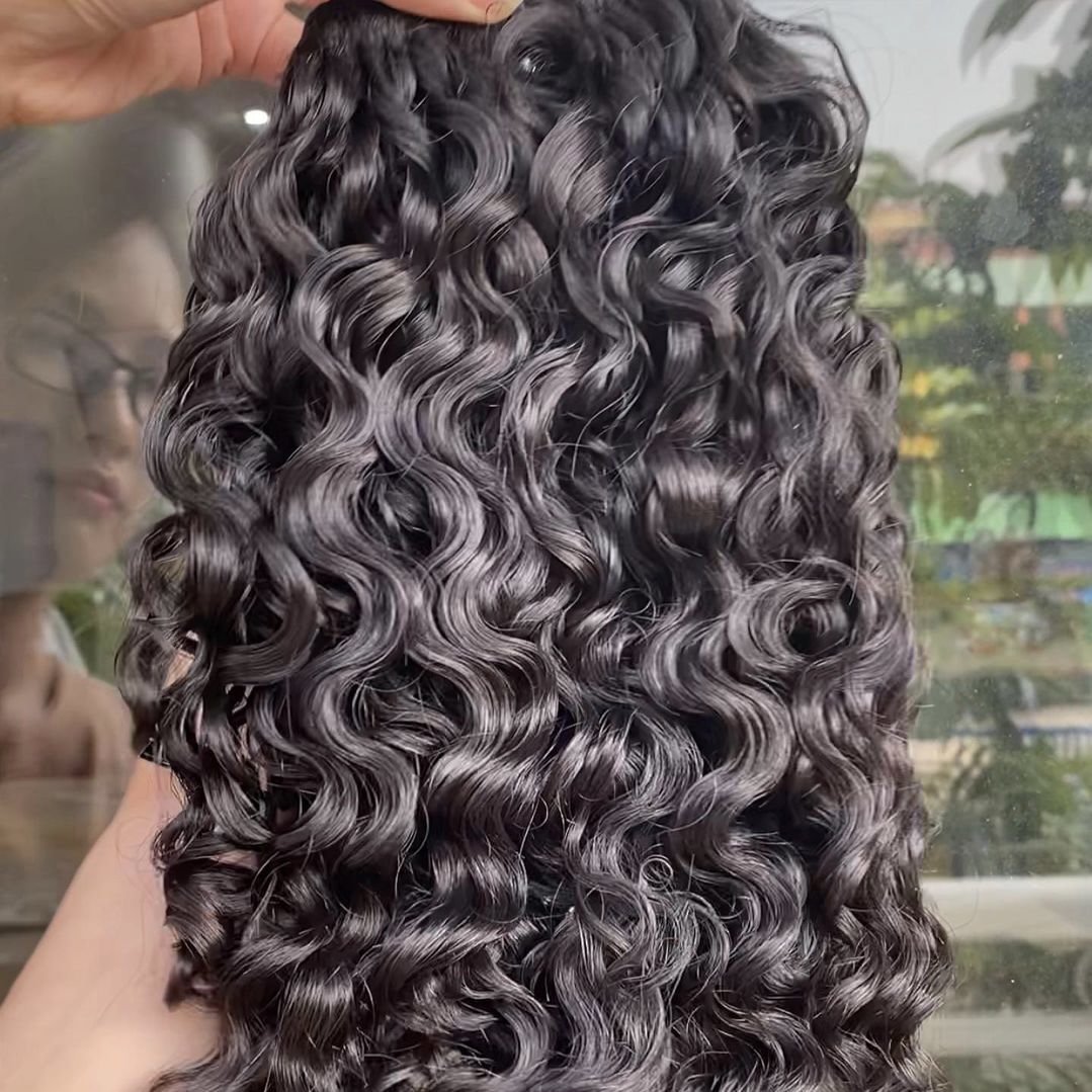Best hair Vendor Single Donor 100% Raw Human hair extensions raw Vietnamese Burmese curly hair