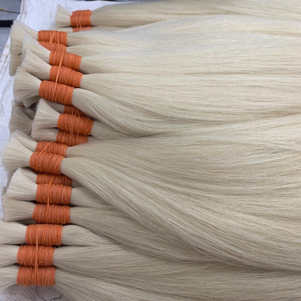 Wholesale 100% Vietnamese Extention Hair Real Human Hair For Resell, Bulk Hair Extensions