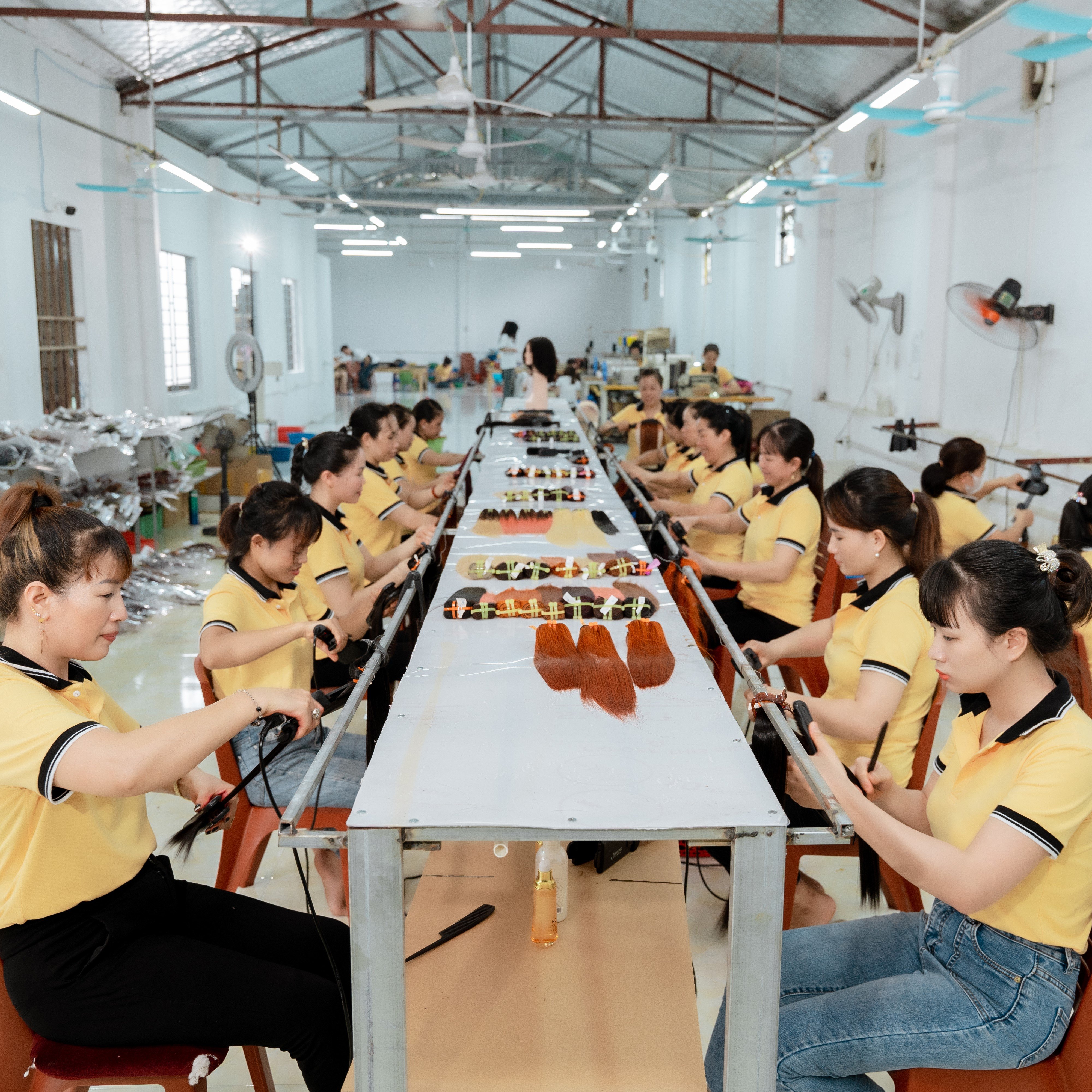 Wholesale 100% Vietnamese Extention Hair Real Human Hair For Resell, Bulk Hair Extensions
