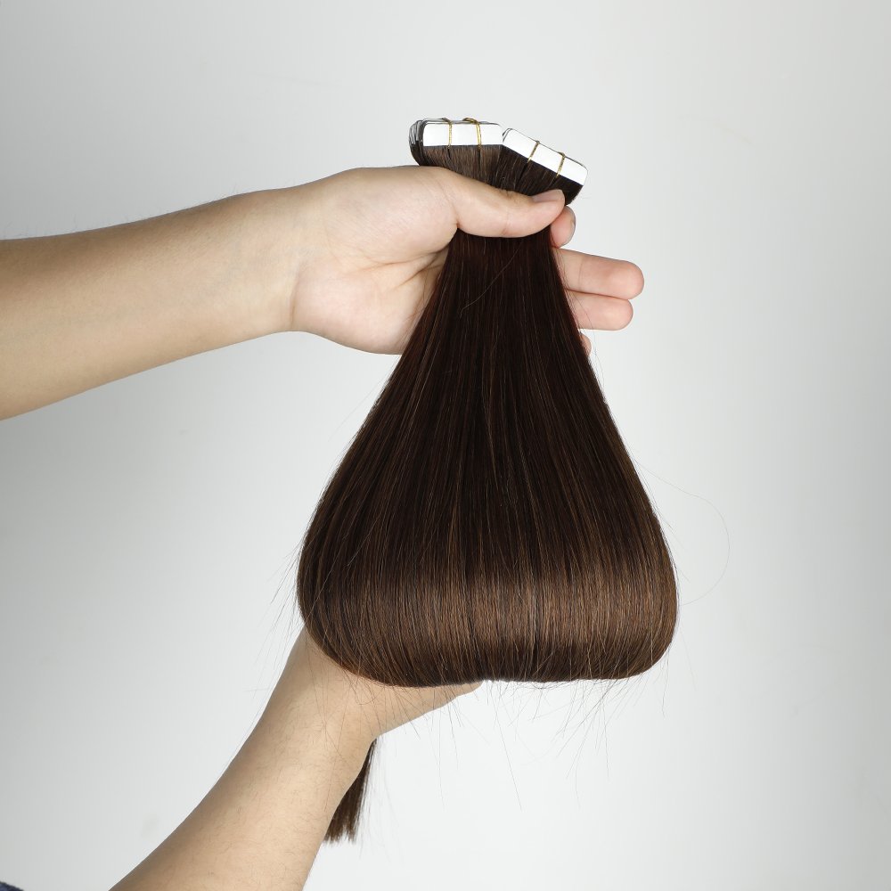 LeShine Double Drawn Skin Weft ombre remy tape hair extensions salon