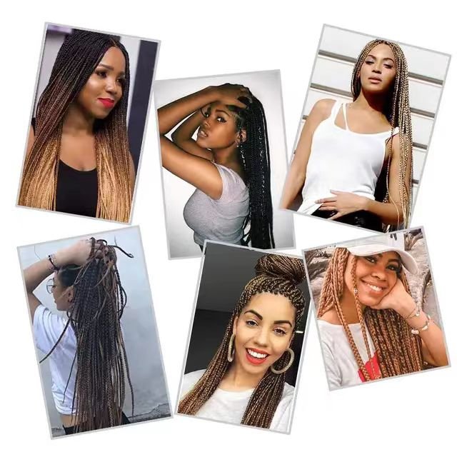 Free sample 24inch 82 inch Jumbo Crochet Braids Hair Extension Ombre Synthetic Extra Long Braiding Hair easy braiding hair